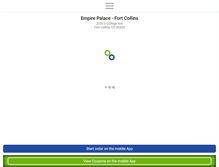 Tablet Screenshot of empirepalacefortcollins.com